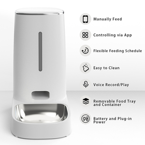 2025 en çok satan çevre dostu mikroçip köpek & kedi maması dağıtıcı akıllı otomatik evcil hayvan besleyici uzaktan kumanda App kontrollü Wifi - Product Image 5