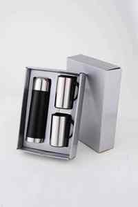 Coffret Cadeau d'Affaires : Bouteille Isotherme en Acier Inoxydable avec Couvercle Anti-fuite, Design Moderne, Corps Droit, Fourniture Directe Usine, Personnalisable avec Logo - Product Image 5