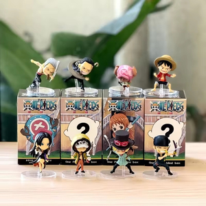 ฟิกเกอร์วันพีซ ชุด 8 ตัว ลูฟี่ ช็อปเปอร์ โซโล อนิเมะ ฟิกเกอร์ โมเดลจากมังงะและภาพยนตร์ ของเล่นกล่องสุ่ม - Product Image 3