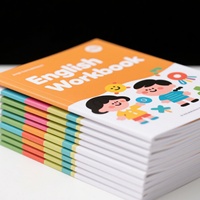 Impresión de Libros de Texto Educativos Personalizados para Escuelas, Libro Mágico de Agua, Educación Temprana para Niños, Impresión de Libros de Tapa Blanda en Inglés