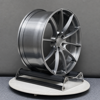 Jantes forgées sur mesure gris argenté à 10 branches, 17-24 pouces, 5x112 5x114.3 5x120 pour Nissan X-Trail, Mazda CX-5, Subaru Forester