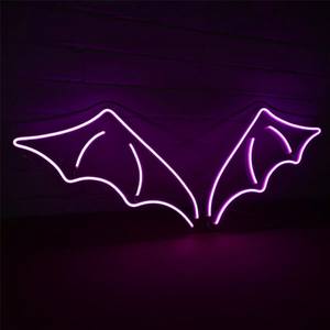 Enseigne au néon d'Halloween pour bar à la maison et café IP65 Source <span class=keywords><strong>de</strong></span> lumière LED Trick Treat Décoration murale suspendue pour porche et porte d'entrée - Product Image 5