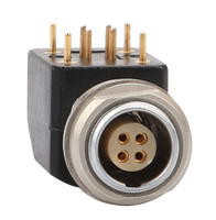 Connecteur Push-Pull Série B pour Intérieur, 2-32 Broches, IP50, Protection Contre la Poussière