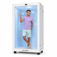 Boîte de présentation d'écran LCD transparente de 22 à 98 pouces pour l'exposition de produits, écran tactile, Holobox numérique 4K