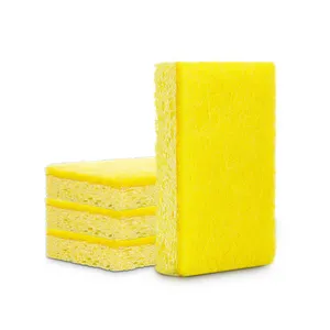 Kitchen Sponges Scrubbers Grout Magic Cleaning Sponge And Scouring Pads Cellulose Cleaning Sponge Eraser