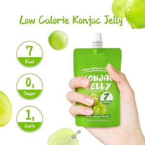 ピーチフルーツ味ゼリープライベートグルテンフリー低カロリーKonjacゼリー卸売 - Product Image 5