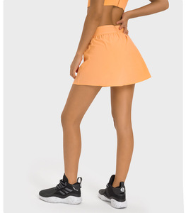 Vente en gros de jupes de tennis et de yoga taille haute athlétiques pour femmes - Product Image 6