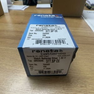 เรนาต้า 377 ที่ใส่แบตเตอรี่ลิเธียมแบบเหรียญสำหรับของเล่น รีโมทคอนโทรล ไฟฉาย - Product Image 1