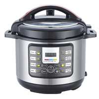 Cuisinière à pression intelligente 6L 8L 12L, cuiseurs à riz électriques en acier inoxydable 5L 10L avec 14 préréglages