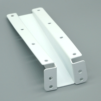 Fabricants Fourniture en vrac Support en forme de L à persiennes à prix ultra-bas, quincaillerie à persiennes blanches de 178mm pour volets et stores de fenêtre