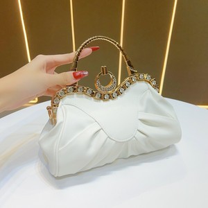 Luxury diamond <b>wedding</b> party Evening <b>Bags</b> Large Capacity PU Leather Chain Shoulder/Crossbody <b>Bag</b> Women's Evening Clutch <b>bags</b> - Product Image 2
