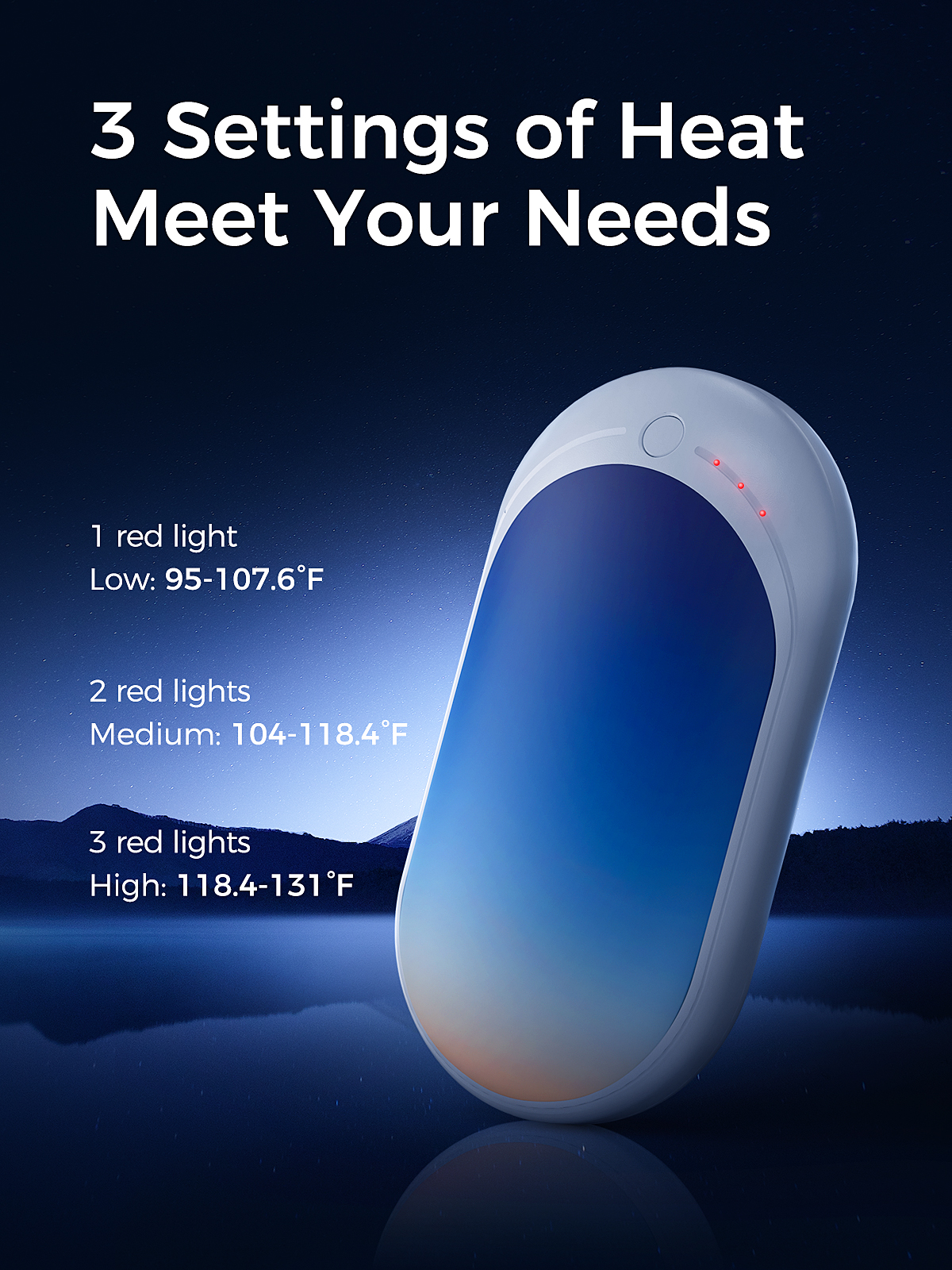 2021 г., рождественский подарок, многоразовый домашний обогреватель ocooper на 5200 мАч, внешний аккумулятор, электрический портативный обогреватель, подарок, рассвет, перезаряжаемый обогреватель для рук