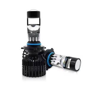 JHS <span class=keywords><strong>precio</strong></span> de fábrica led proyector lámpara 120W 6000K MINI lente impermeable H7 LED faro bombilla 9006 9006 H11 Y9 lente LED faro - Product Image 2