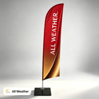 Drapeau Triton pour la promotion en extérieur, kit de bannière publicitaire