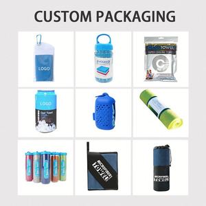 Wholesale Instant <b>Cooling</b> in Portable Bottle, Bulk Custom Logo Ice Towel for Sports Events, Gym Promotional Gift - Product Image 3