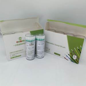 Strumenti Estetici Dentali per Uso Dentale e Estetico delle Unghie, Senza Perdita di Setole, 100 Pezzi Spazzolini Dentali Monouso - Product Image 6