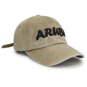 Gorra de Béisbol Bordada en 3D 100% Algodón Lavado, Gorra de Sol con Visera Curva y Ancha, Ajustable con Hebilla Metálica, Gorra Casual Unisex - Product Image 6
