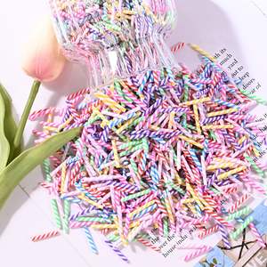 Nouvel Arrivage Matériaux DIY Barbe à Papa Accessoires en Pâte Polymère pour Artisanat DIY Coque de Téléphone Décoration de Gâteau Simulé - Product Image 3