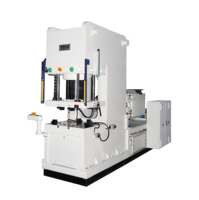 Máquina de Moldeo por Inyección Hidráulica Vertical Tipo C - Bomba ABS de 120 Toneladas, Alta Productividad