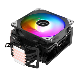 QiuzAim 120mm 2011 Universal <span class=keywords><strong>CPU</strong></span> <span class=keywords><strong>Cooler</strong></span> 4 Tubos de calor X99 2011-V3 AM4/AM5 Fácil instalación Viento de alta velocidad - Product Image 4
