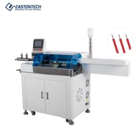 EW-8015 voll automatische 8 Drähte Abisolieren Twist ing Terminal Crimpen und Ver zinnen Maschine Draht schneiden Streifen Crimp Ausrüstung