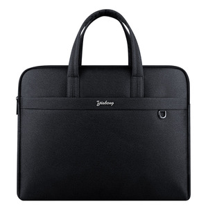 Maletín para portátil impermeable para hombres de negocios con cierre de cremallera, bolso para documentos de alta calidad y gran capacidad, bolso de <span class=keywords><strong>abogado</strong></span> - Product Image 2