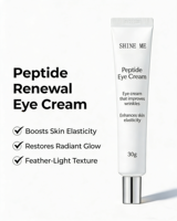 Crème multi-peptides anti-âge hydratante pour les yeux, marque privée, pour les cernes et les rides, crème pour les yeux au cuivre
