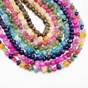 Irregular Agate Beads Mixed Colors 15mm Loose Stone Beads For Jewelry Making Wholesale Yiwu Origin - Product Image 1