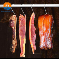 Crochet à viande en acier inoxydable SUS304 robuste pour boucherie, abattoir, équipement de traitement et de suspension de carcasses