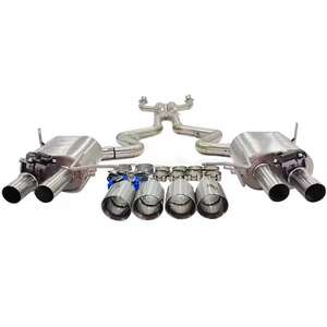 Sistema de escape de coche VSS de alto rendimiento de carreras de acero inoxidable 304 Catback para <span class=keywords><strong>BMW</strong></span> E92 M3 <span class=keywords><strong>E39</strong></span> 540 <span class=keywords><strong>335I</strong></span> N54 - Product Image 1