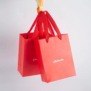 Luxury White Cardboard Paper Bags Wholesale Custom Logo Printed Durable Boutique Retail Shopping <b>Gift</b> Bags <b>Ribbon</b> - Product Image 4
