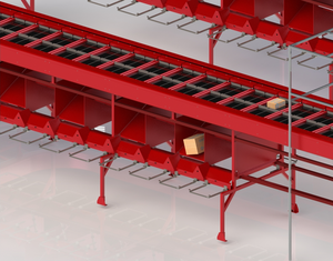 Équipement <span class=keywords><strong>de</strong></span> tri <span class=keywords><strong>de</strong></span> <span class=keywords><strong>colis</strong></span> irréguliers pour le commerce électronique, trieuse <span class=keywords><strong>de</strong></span> <span class=keywords><strong>colis</strong></span> postaux avec convoyeurs efficaces pour le tri des <span class=keywords><strong>colis</strong></span> - Product Image 3