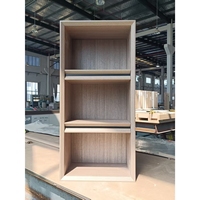 Armoire en mélamine moderne et écologique avec biseau à 45 degrés sur mesure |   Meuble de rangement autoportant pour salon, salle à manger, hôtel