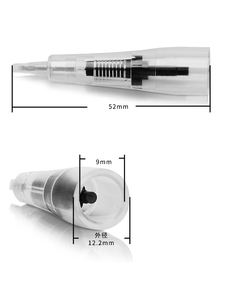 Aguja de tatuaje cartucho maquillaje máquina de Microblading sombra delineador de ojos labio Micropigmentation dispositivo desechable - Product Image 5