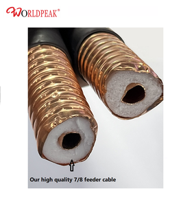 Câble coaxial Heliax LDF-50 en cuivre de haute qualité à faible perte, câble d'alimentation corrugué RF 7/8 pouces pour les télécommunications - Product Image 2