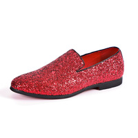 Chaussures pour hommes grande taille en cuir à bout pointu, personnalisables, pour le dropshipping