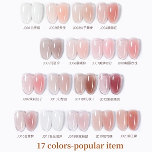 Gel UV Youth Rose, 17 Colores, Base <span class=keywords><strong>de</strong></span> Goma Nude, 4 en 1, Gel Base para Salón <span class=keywords><strong>de</strong></span> <span class=keywords><strong>Uñas</strong></span>, Suministros <span class=keywords><strong>de</strong></span> <span class=keywords><strong>Uñas</strong></span> al por Mayor, <span class=keywords><strong>Color</strong></span> Natural, No Tóxico - Product Image 2