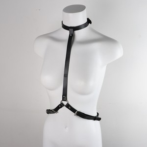 Hot-selling European and American style leather performance costumes, best-selling <b>waist</b> <b>chains</b> and leather accessories, sexy - Product Image 5