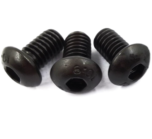 Tornillo LeGood de acero al carbono con óxido negro, cabeza hexagonal, rosca 5/16-24, longitud de 1 pulgada - Product Image 4