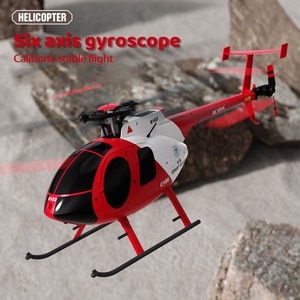 Helicóptero RC C189 Bird MD500, Escala 1:28, Eléctrico, de Plástico, con Doble Motor sin Escobillas, Simulación, Giroscopio de 6 Ejes, Modelo de Juguete - Product Image 2