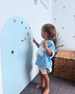Décalcomanie murale multifonctionnelle magnétique de haute qualité en gros à bas quantité minimale de commande avec écriture répétée à la <span class=keywords><strong>craie</strong></span> - Product Image 6