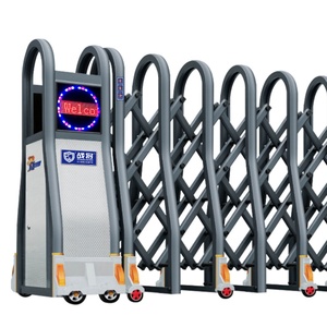 Latest Automatic Sliding Retractable Folding <b>Gate</b> Aluminum Electric Main <b>Gate</b> Design with <b>Remote</b> <b>Control</b> Factory Direct - Product Image 1