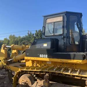 Shantui รถเกลี่ยดิน SD32 SD22รถปราบดินมือสองเครื่องจักรก่อสร้างรถปราบดิน - Product Image 5