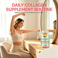 Capsules de collagène naturel avec biotine, éclaircissant pour la peau, anti-rides, complément nutritionnel de beauté quotidien pour adultes