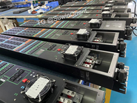 Boîtier PDU intelligent à refroidissement par immersion 30 voies, 200A 415V, haute puissance, triphasé, C13 C19, avec compteur intelligent