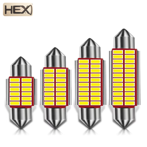 DC 12V Auto Intérieur Ampoule 4014SMD C5W <span class=keywords><strong>C10W</strong></span> 31/36/39/41MM Festoon Sans Erreur Voiture Lecture Liquidation Lampe Plaque D'immatriculation Lumière - Product Image 1