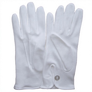 Gants tactiles en coton sur mesure, longueur poignet, respirants, séchage rapide, quatre saisons, brodés, pour le sport, l'église, les loisirs et la protection des mains - Product Image 4