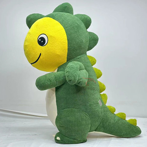 Disfraz Inflable de Dinosaurio para Adultos, Color Verde, Unisex, Disfraz de Mascota para Fiestas de Pascua/Halloween - Product Image 2