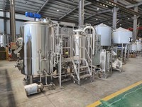 Équipement de brassage semi-automatique 600L avec pompe à pression et moteur – Machine commerciale haute productivité pour la fabrication de bière artisanale