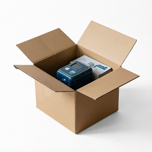 Custom Corrugated Cardboard <b>Shipping</b> <b>Box</b> Rigid Packaging Carton with Logo Printing for Supermarket Grocery Promotion - Product Image 1